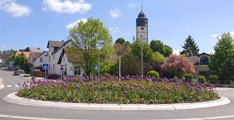 Bepflanzung Kreisel Bahnhofstraße